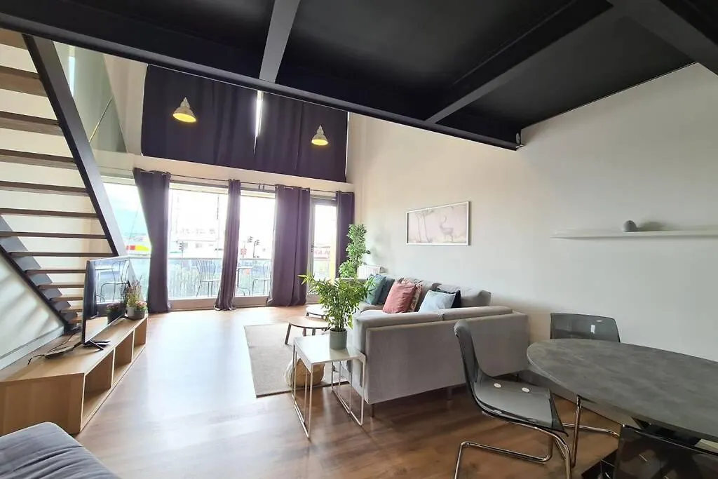 Duplex Loft With Indoor Swimming Pool & Spa Alcobendas Apartment